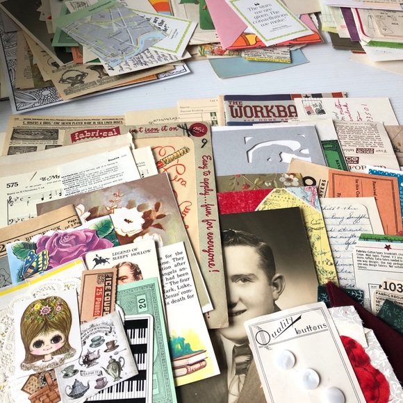 Paper Craft 100 PC Journal Craft Scrapbook Supply - Picture 4 of 5